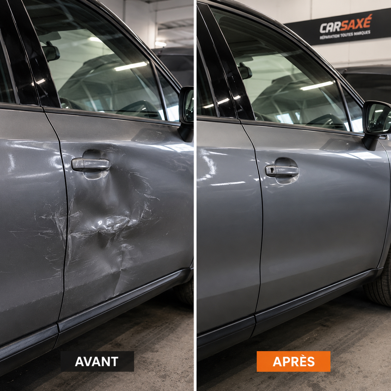 Voiture propre atelier Colombes