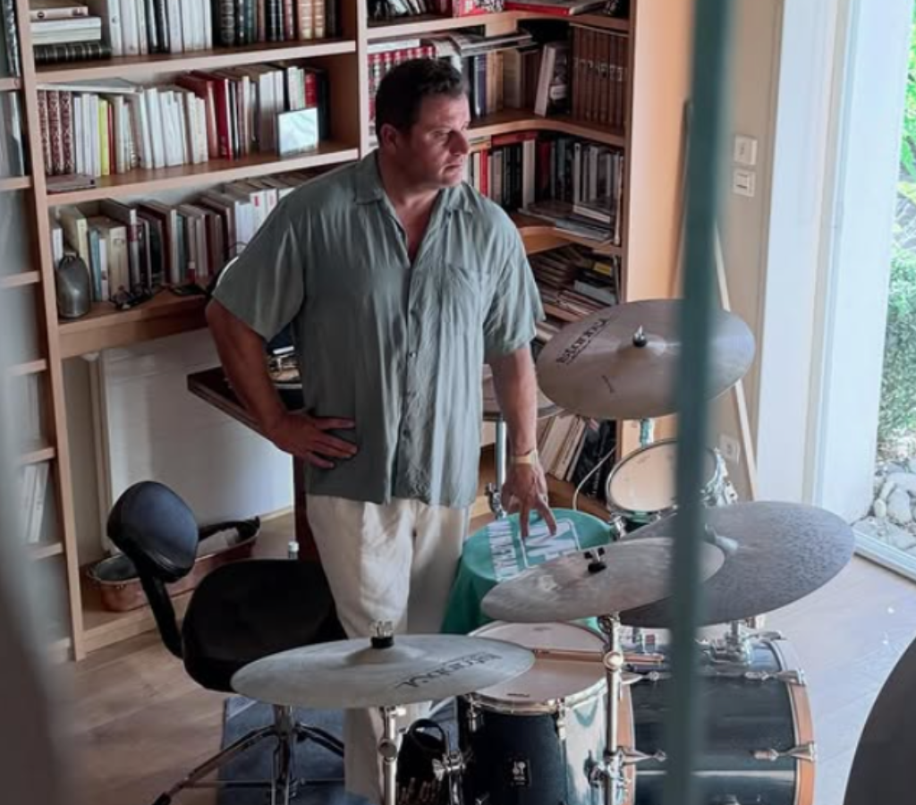 Sylvain Ghio, professeur de batterie à Toulon et La Valette-du-Var