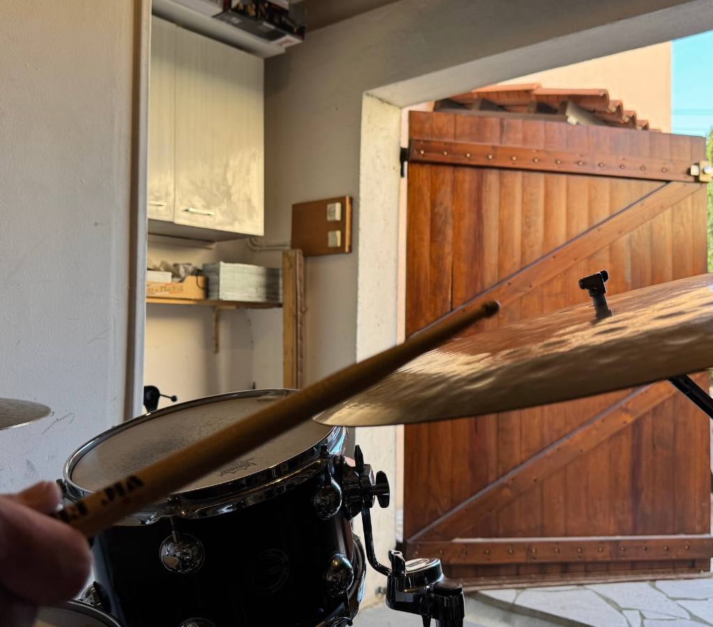 Batterie et baguettes en cours à La Valette-du-Var