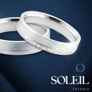 Pieza de joyería fina en oro elaborada por Soleil Joyería