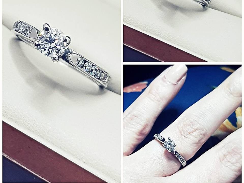 Argollas de matrimonio en oro de Soleil Joyería